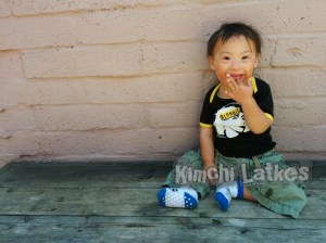 This picture has nothing to do with weeds, but isn't he cute?